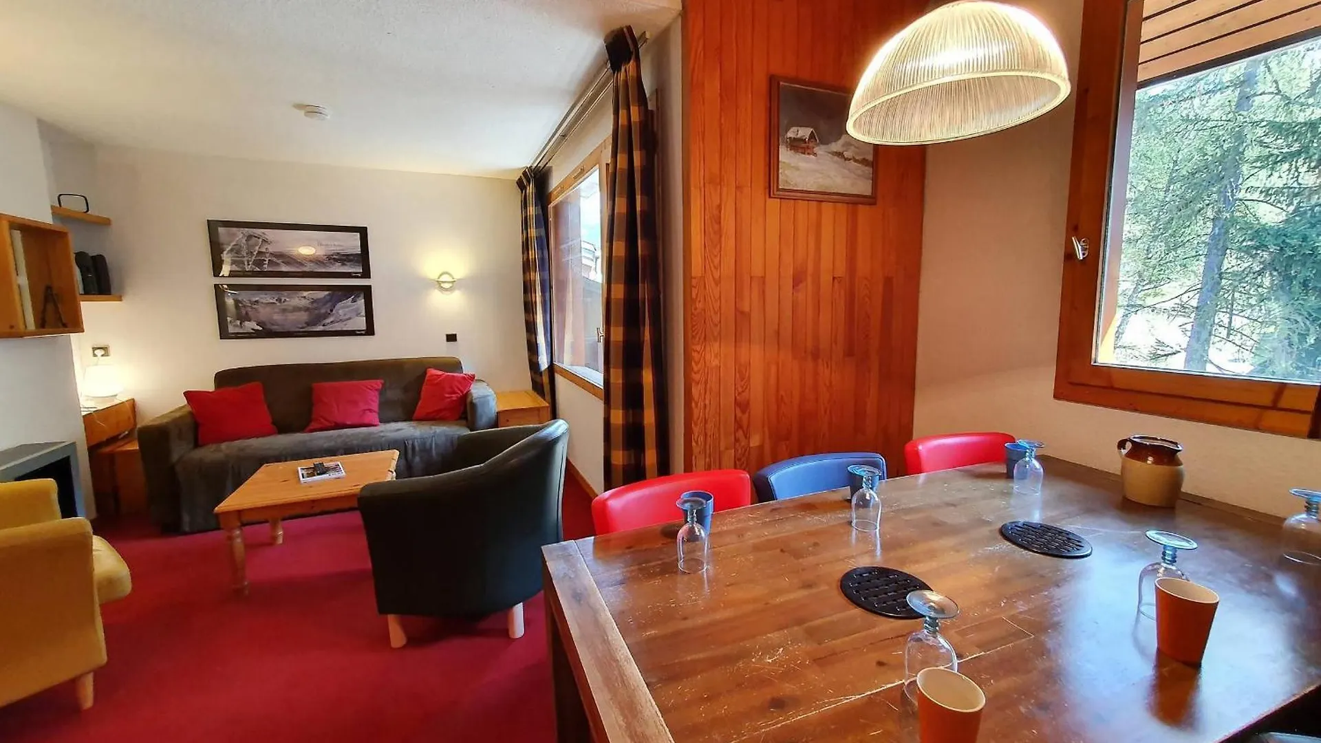Duplex 6 Pers Avec Balcon Aux Coches, Proche Pistes Et Commerces - Fr-1-353-5 La Plagne 0*,  France