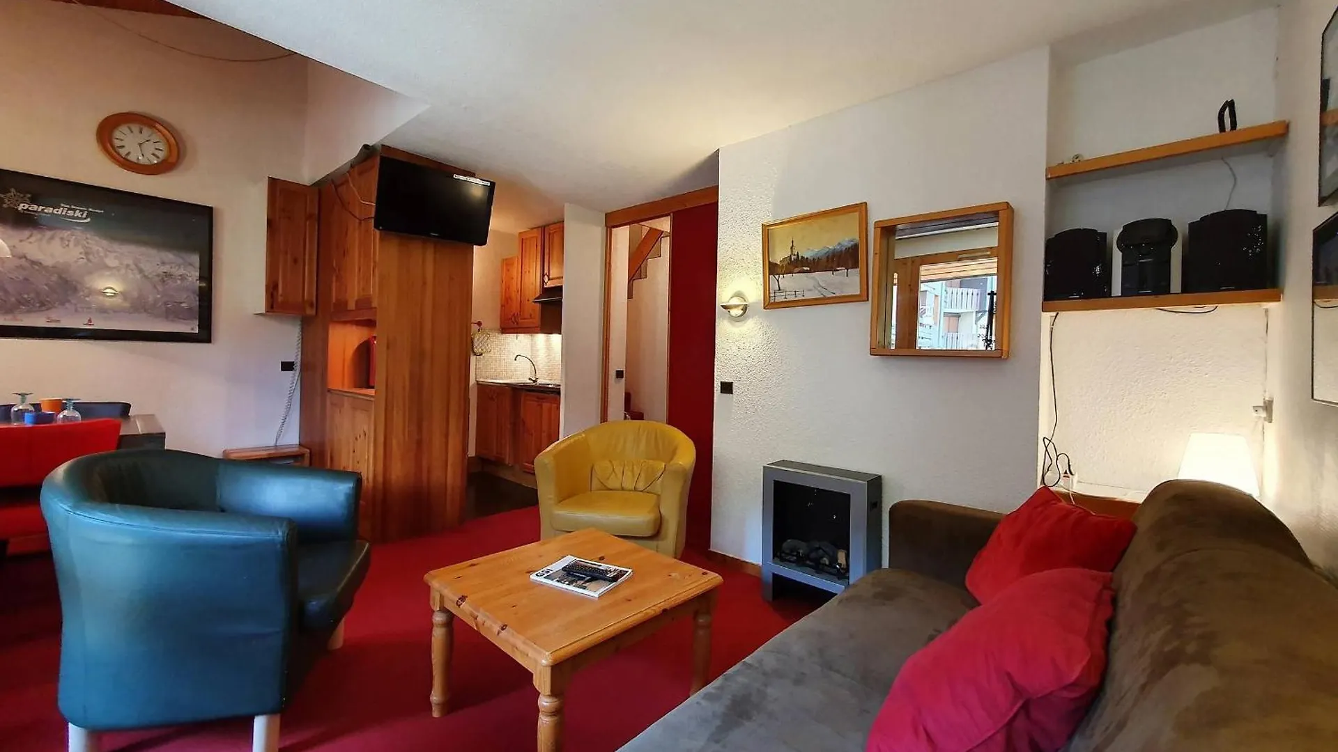 Duplex 6 Pers Avec Balcon Aux Coches, Proche Pistes Et Commerces - Fr-1-353-5 La Plagne